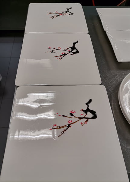 私宴餐盘装饰